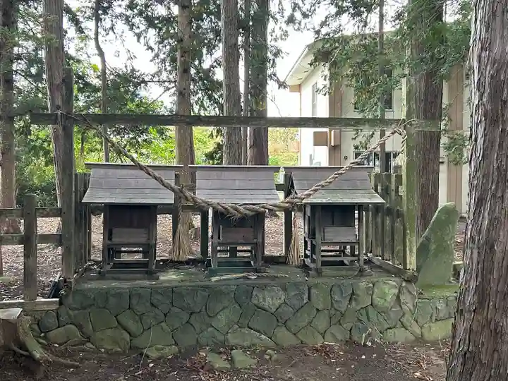 小俣諏訪社(長野県)