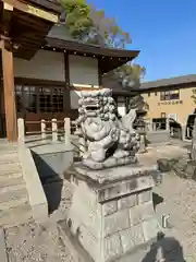 久居八幡宮（野邊野神社）の狛犬