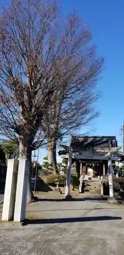 香取稲荷神社の鳥居