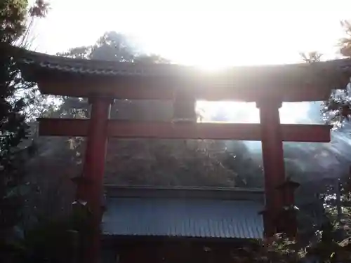 北口本宮冨士浅間神社の鳥居