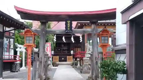 大鏑神社の鳥居