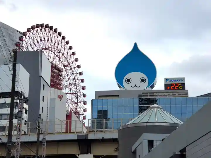 綱敷天神社の周辺