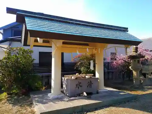 高野宮社の手水舎