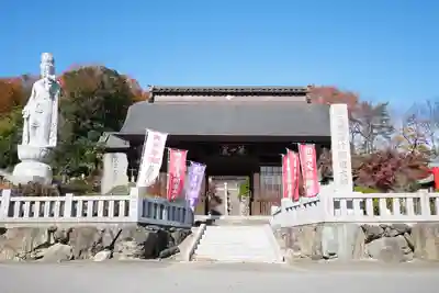埼玉厄除け開運大師・龍泉寺（切り絵御朱印発祥の寺）の山門・神門