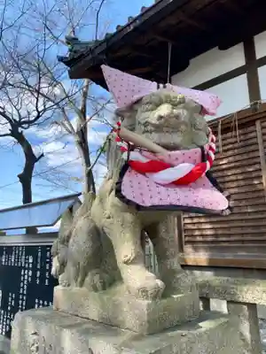 玉田神社の狛犬