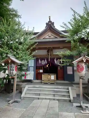 穏田神社の本殿・本堂