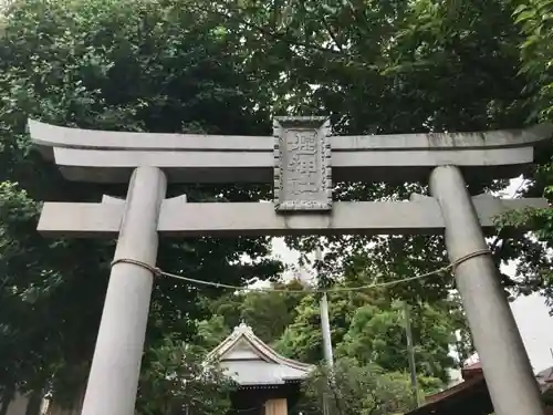 堰神社の鳥居