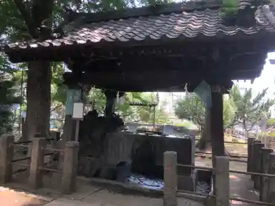 諏方神社の手水舎