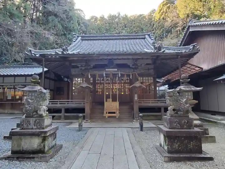 廣幡神社の本殿・本堂