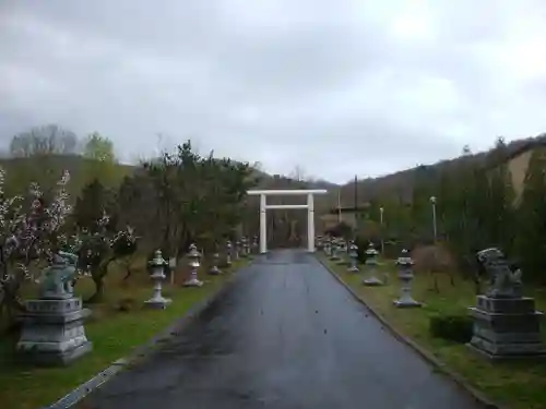 洞爺湖神社の鳥居