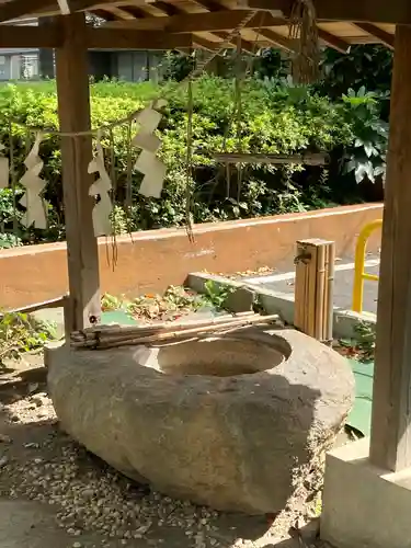 新橋鹽竃神社の手水舎