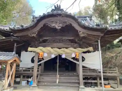 明見神社の本殿・本堂