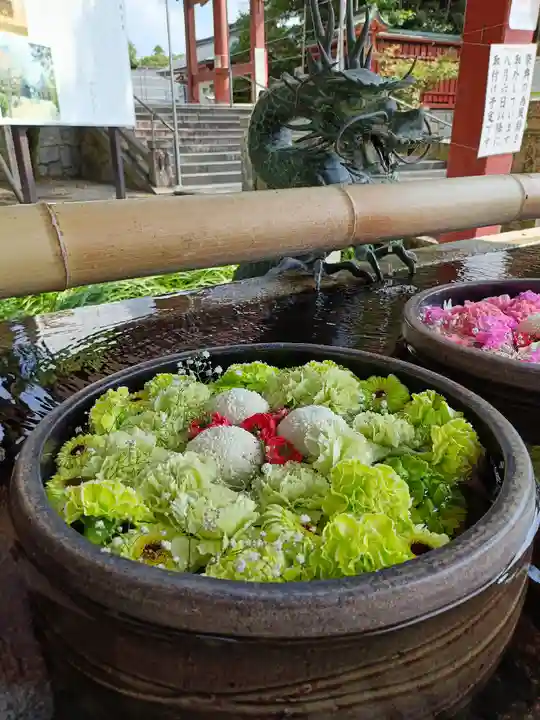 津島神社の手水舎