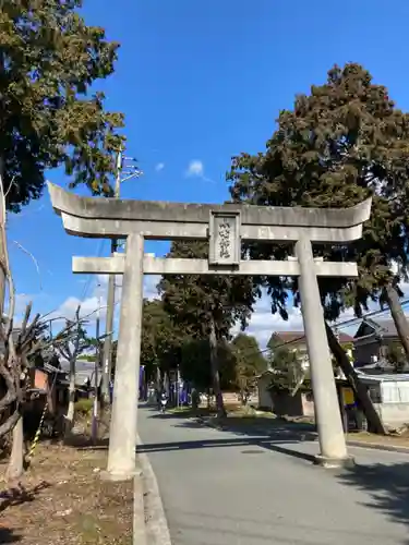 小宅神社の鳥居