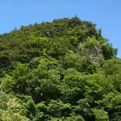 龍興山神社の自然