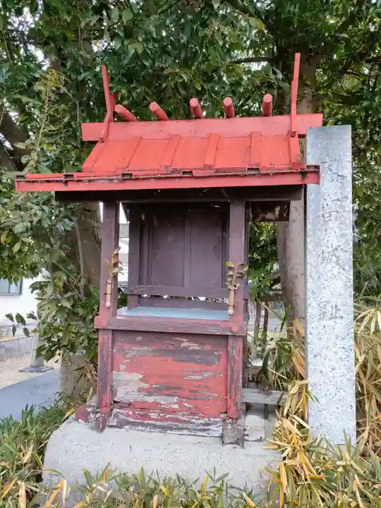 子安神明社の本殿・本堂