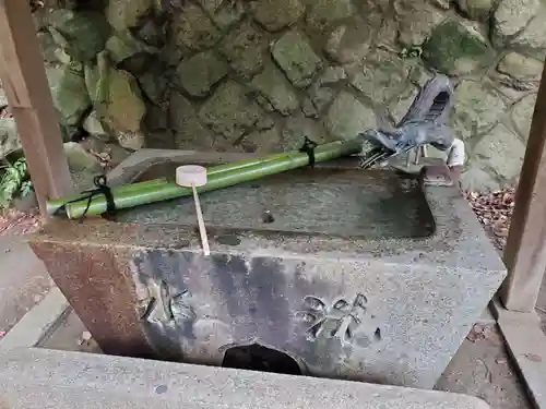 五社稲荷神社の手水舎