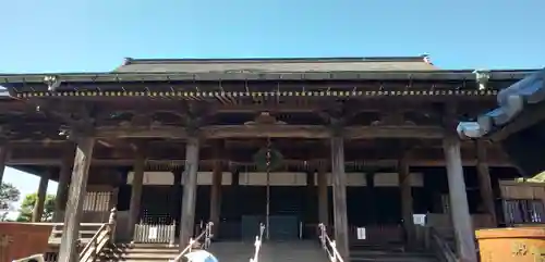 法華経寺の本殿・本堂