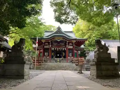 南沢氷川神社の本殿・本堂
