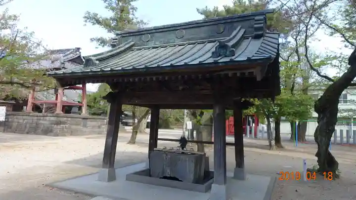 総願寺の手水舎