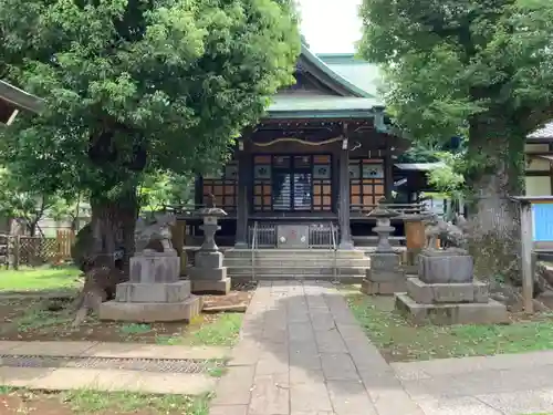 西向天神社の本殿・本堂