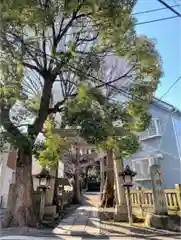 中目黒八幡神社の鳥居