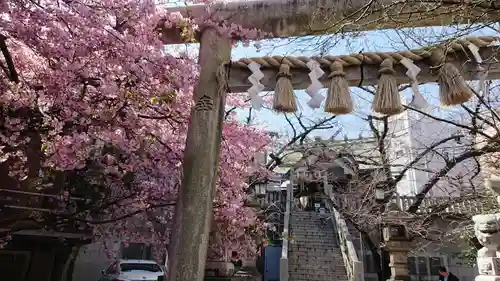 元三島神社の鳥居