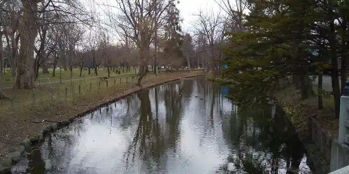 上川神社頓宮の周辺
