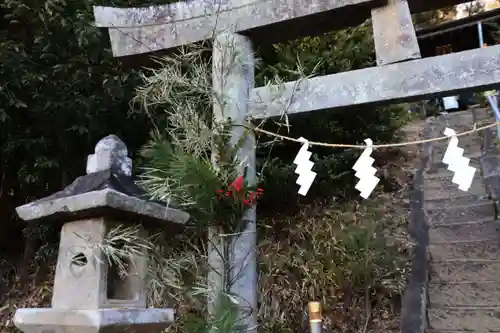 大六天麻王神社の鳥居