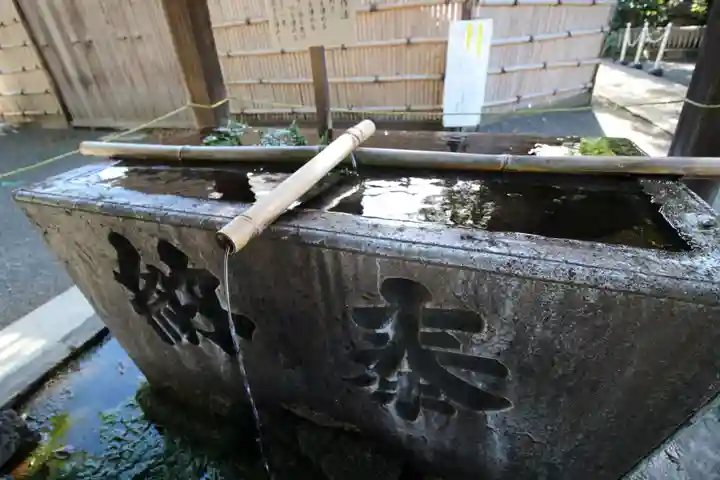 嶺御嶽神社の手水舎
