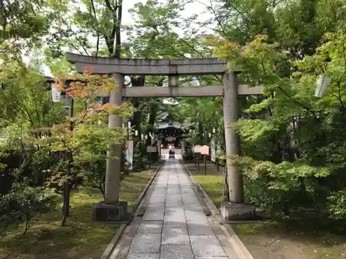 溝口神社の鳥居