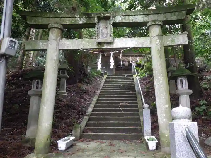 福富神社の鳥居