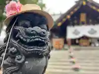 札幌諏訪神社の狛犬