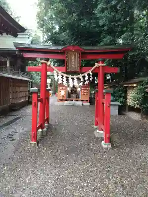 岩槻久伊豆神社の鳥居