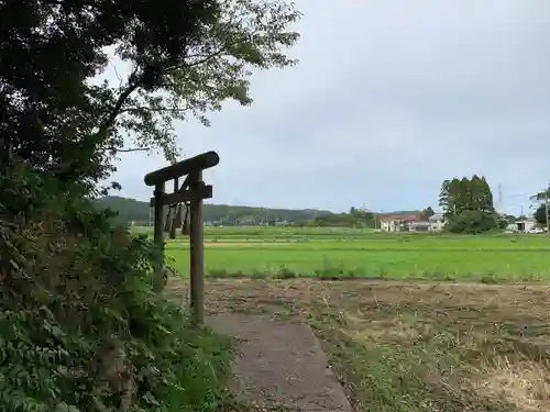 浅間神社の景色