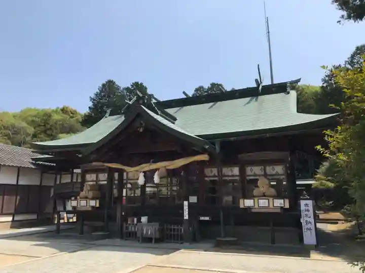 安仁神社の本殿・本堂