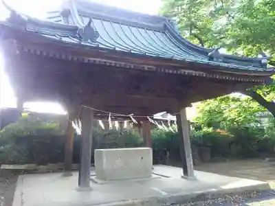 島護産泰神社の手水舎