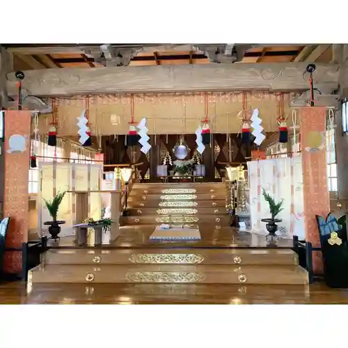 釧路一之宮 厳島神社の本殿・本堂