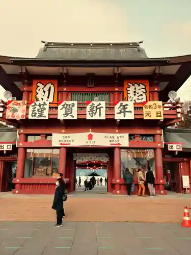 笠間稲荷神社の初詣