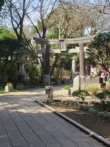 江島神社の鳥居