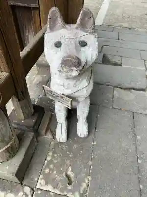 福島八幡宮の狛犬