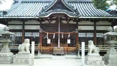 式内楯原神社の本殿・本堂