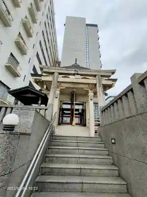 車町稲荷神社の鳥居