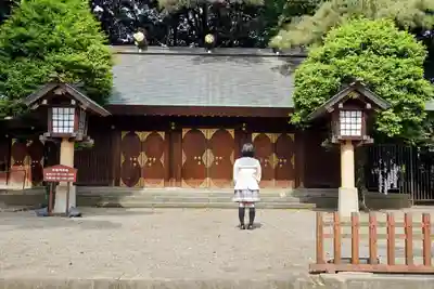 埼玉縣護國神社の本殿・本堂