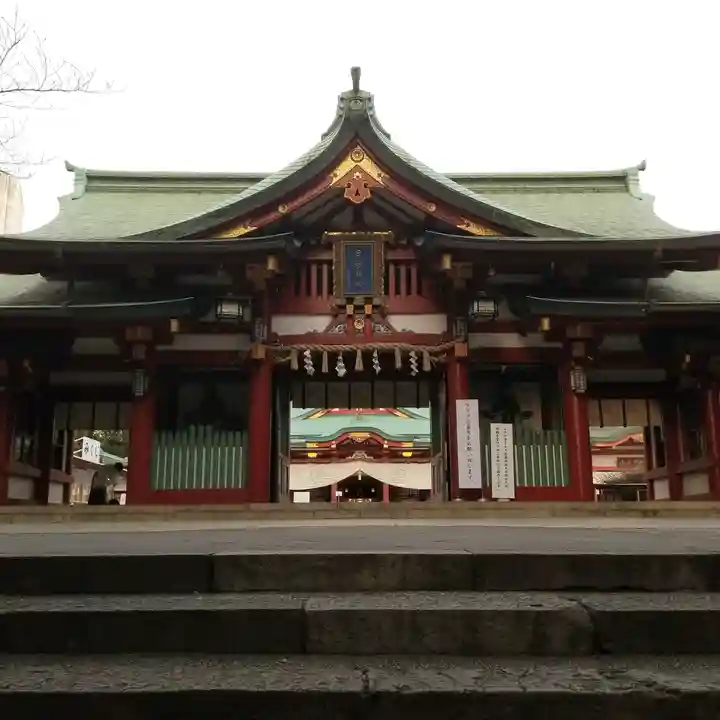 日枝神社の本殿・本堂
