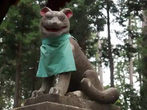 三峯神社の狛犬