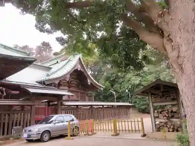 下総国三山　二宮神社の本殿・本堂