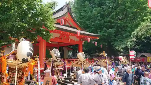 花園神社のお祭り