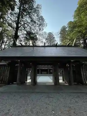 天岩戸神社の山門・神門