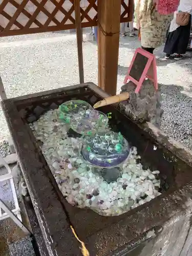 川越熊野神社の手水舎